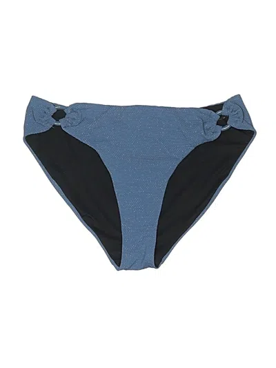 Pre-owned Change Of Scenery Swimsuit Bottoms In Blue