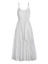 Change Of Scenery Women's Addyson Dress In Fresh White Eyelet