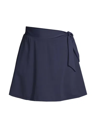 Change Of Scenery Women's Amy Tie Cover-up In Navy