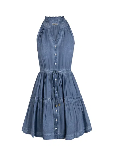 Change Of Scenery Women's Blue Charlotte Dress In Stonewash