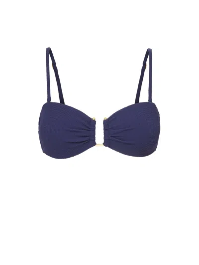 Change Of Scenery Women's Blue Gina Top In Navy Texture