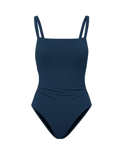 Change Of Scenery Women's Blue Jori One Piece In Navy Texture