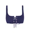 Change Of Scenery Women's Blue Samara Top In Navy Texture In Blue