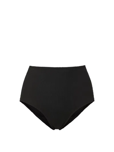 Change Of Scenery Women's Classic High Waist Bottom In Black Texture