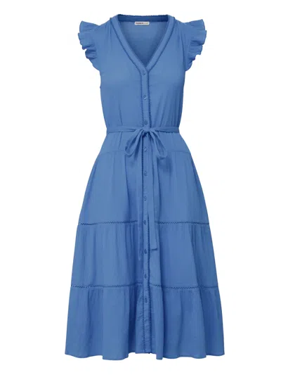 Change Of Scenery Women's Emily Dress In Steel Blue