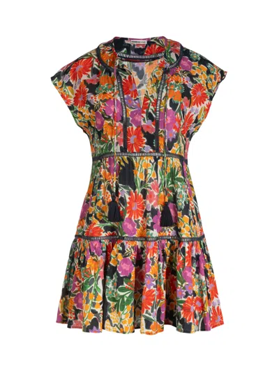 Change Of Scenery Women's Gari Dress In Gardenia In Multi
