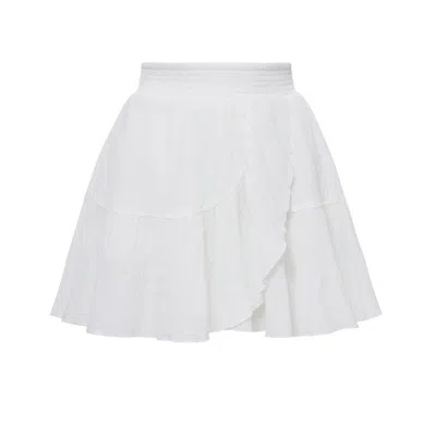 Change Of Scenery Women's Izzy Skirt In Fresh White