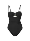 Change Of Scenery Women's Juliette One Piece In Black Texture In Black