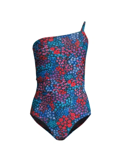 Change Of Scenery Women's Kara Floral One-piece Swimsuit In In Bloom