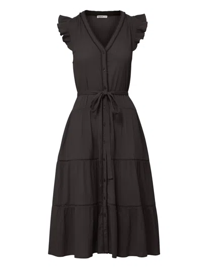 Change Of Scenery Women's Neutrals / Black Emily Dress In Black