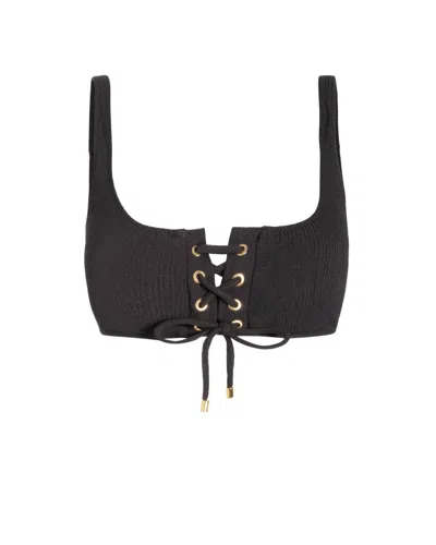 Change Of Scenery Women's Samara Top In Black Texture