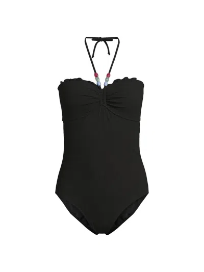 Change Of Scenery Women's Talia One-piece Swimsuit In Black