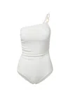 Change Of Scenery Women's White Kara Trim One Piece Ivory Texture In White
