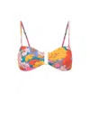 Change Of Scenery Women's Yellow / Orange Gina Top In Zinnia Fields In Yellow/orange