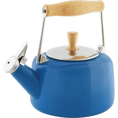 Chantal 1.4-quart Enamel-on-steel Sven Teakettle In Blue