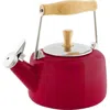 Chantal 1.4-quart Enamel-on-steel Sven Teakettle In Red