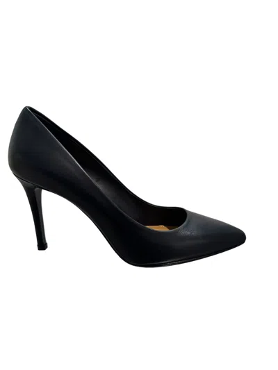 Chantal 1962 - Black Chantal Leather Decollete Art.690 (5500) 690 Nero