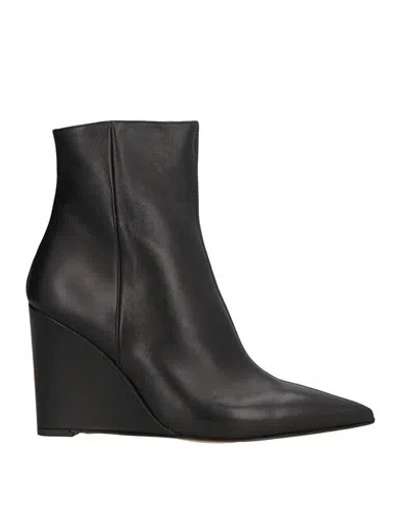 Chantal 1962 Woman Ankle Boots Black Size 8 Leather