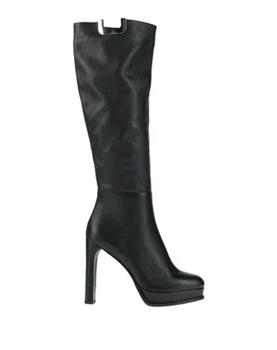 Chantal 1962 Woman Boot Black Size 6 Leather