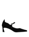 Chantal 1962 Woman Pumps Black Size 6 Textile Fibers