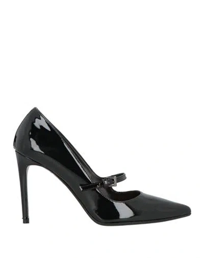 Chantal 1962 Woman Pumps Black Size 7 Leather