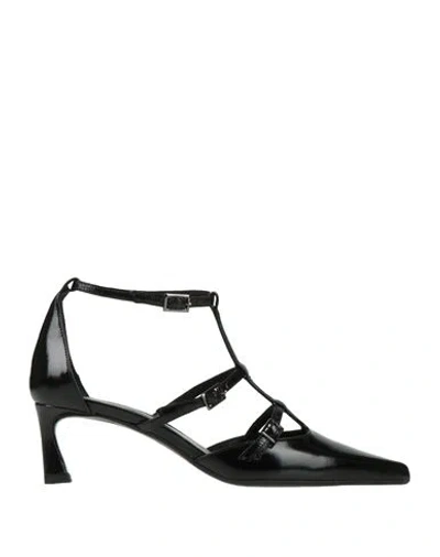 Chantal 1962 Woman Pumps Black Size 7.5 Leather