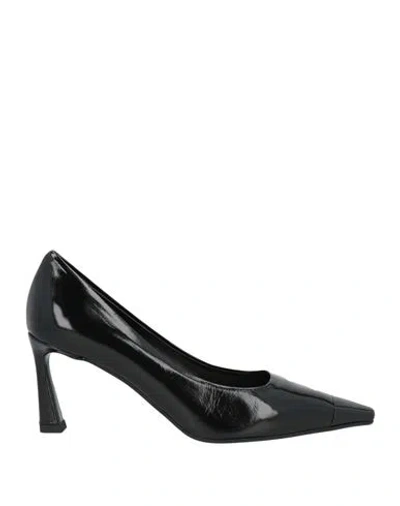 Chantal 1962 Woman Pumps Black Size 7.5 Leather