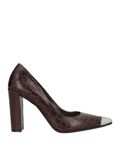 Chantal 1962 Woman Pumps Black Size 8 Leather