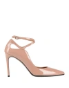Chantal 1962 Woman Pumps Blush Size 11 Leather
