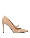 Chantal 1962 Woman Pumps Blush Size 6 Leather