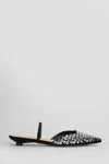 Chantal Leather Mules In Black