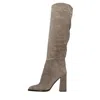 Chantal Boots In Gray