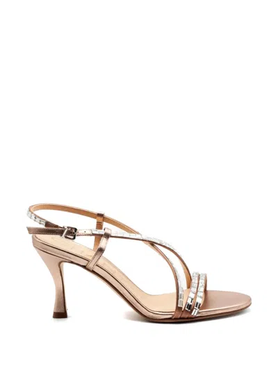 Chantal Jewel-effect Sandals In Neutral