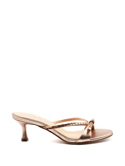 Chantal Jewelled Strap Sandals In Neutral
