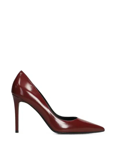 Chantal 포인티드 토 펌프스 In Burgundy