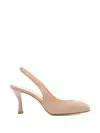 Chantal Slingback Leather Sandals In Multi