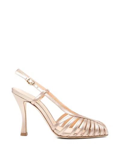 Chantal Strappy Heeled Sandals In Neutral