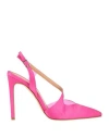 Chantal Woman Pumps Fuchsia Size 8 Textile Fibers In Pink