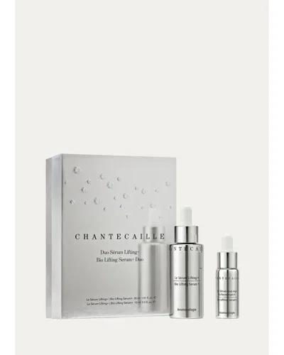 Chantecaille Bio Lifting Serum+ Duo In Silver