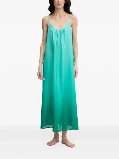 Chantelle Aurora Tie-dye Long Dress In Green