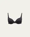 Chantelle Basic Invisible Memory Foam T-shirt Bra In Black