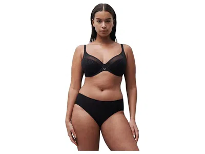 Chantelle Belle Lightweight Plunge Bra In Black