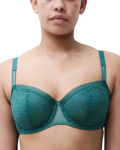 Chantelle C Jolie Demi Bra In Green