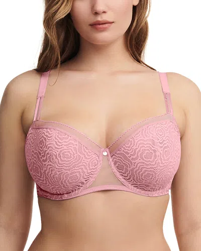 Chantelle C Jolie Demi Bra In Pink