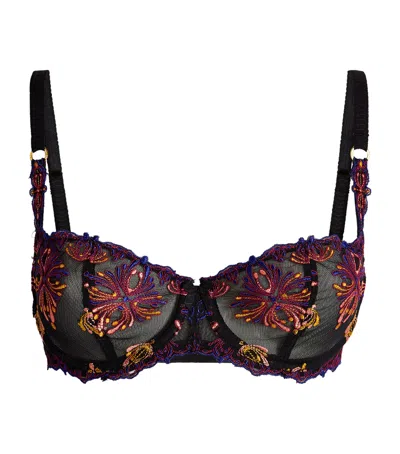 Chantelle Champs Elysees Balconette Bra In Black