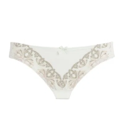 Chantelle Champs Elysées Brazilian Briefs In White