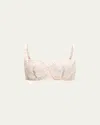 Chantelle Champs Elysees Lace Demi Bra In Cappuccino