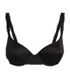 Chantelle Champs Elysees Smooth Custom-fit T-shirt Bra In 011 Black