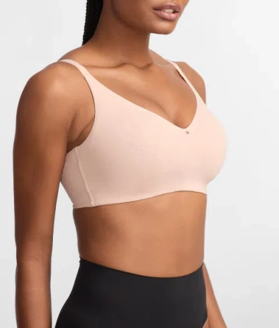 Chantelle Comfort Chic Back Smoothing Wire-free Bra In Rose Nude