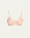 Chantelle Comfort Chic Back-smoothing T-shirt Bra In Rose